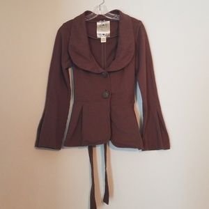 Brown light weight jacket